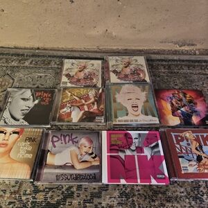 ULTIMATE PINK STUDIO ALBUMS & GREATEST HITS CD BUNDLE LOT COLLECTION -  10 CD’s